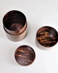 帯筒 茶筒 くるみ