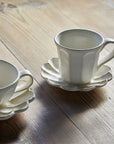 美濃焼 リンカ コーヒーカップ&ソーサーセット