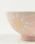 波佐見焼 一珍花霞 夫婦茶碗 ピンク/ライラック