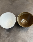萩焼 お祝い夫婦茶碗 二彩 (化粧箱)