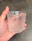 結霜月華 ビアグラス 一対来徳 華雪 ペアセット