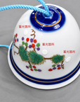 有田風鈴 四季絵(朝顔・金魚・山葡萄)