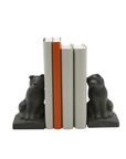 高岡銅器 OMOSHI Bookend Section 「寄り添い犬」