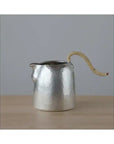 【受注生産】鎚起 純錫製 袋口ちろり 酒器セット