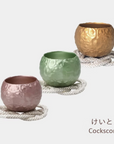 高岡銅器 卓上りん Hananorin ケイトウ