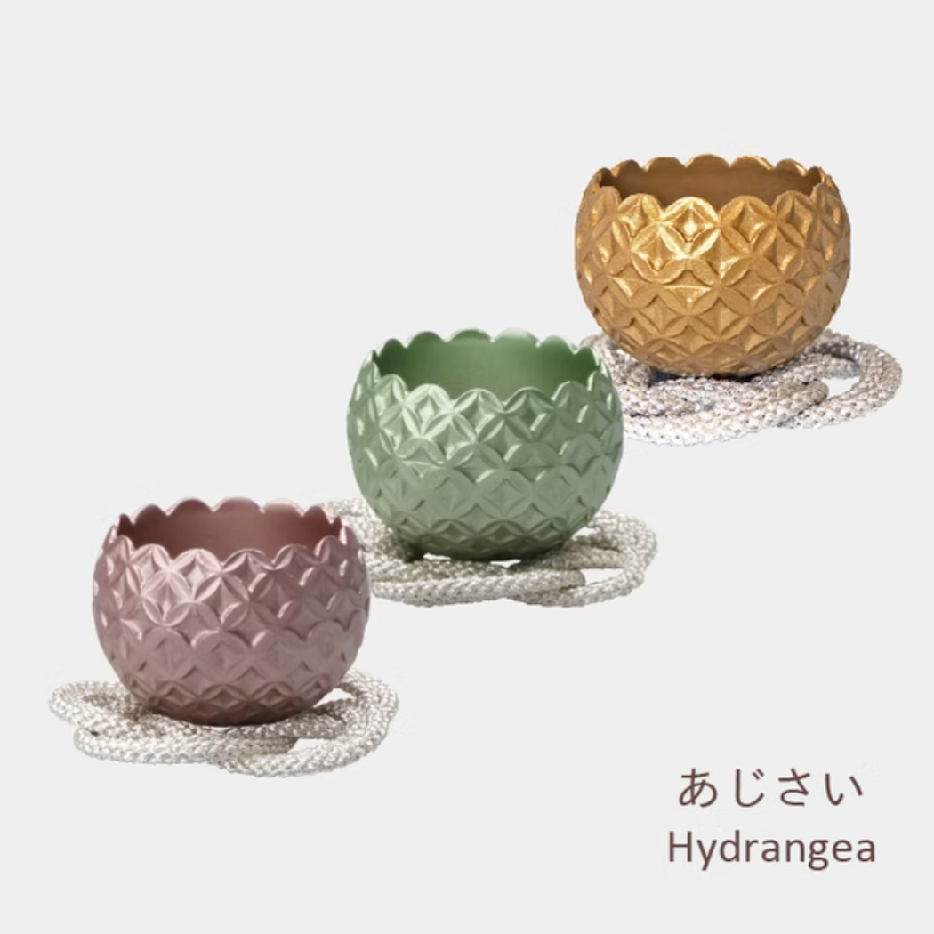高岡銅器 卓上りん Hananorin あじさい