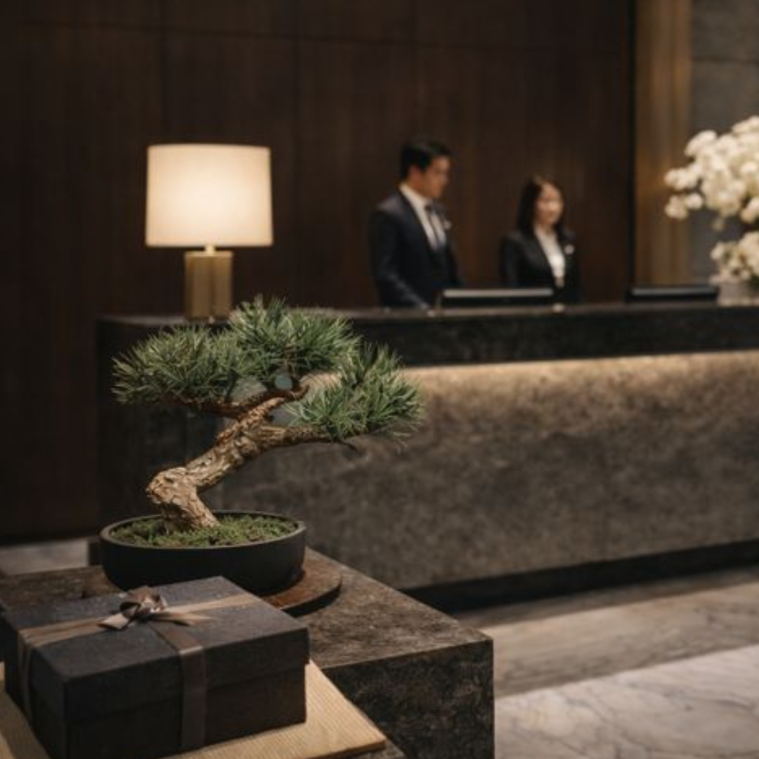 Shirabe / Artificial Modern Bonsai (L)