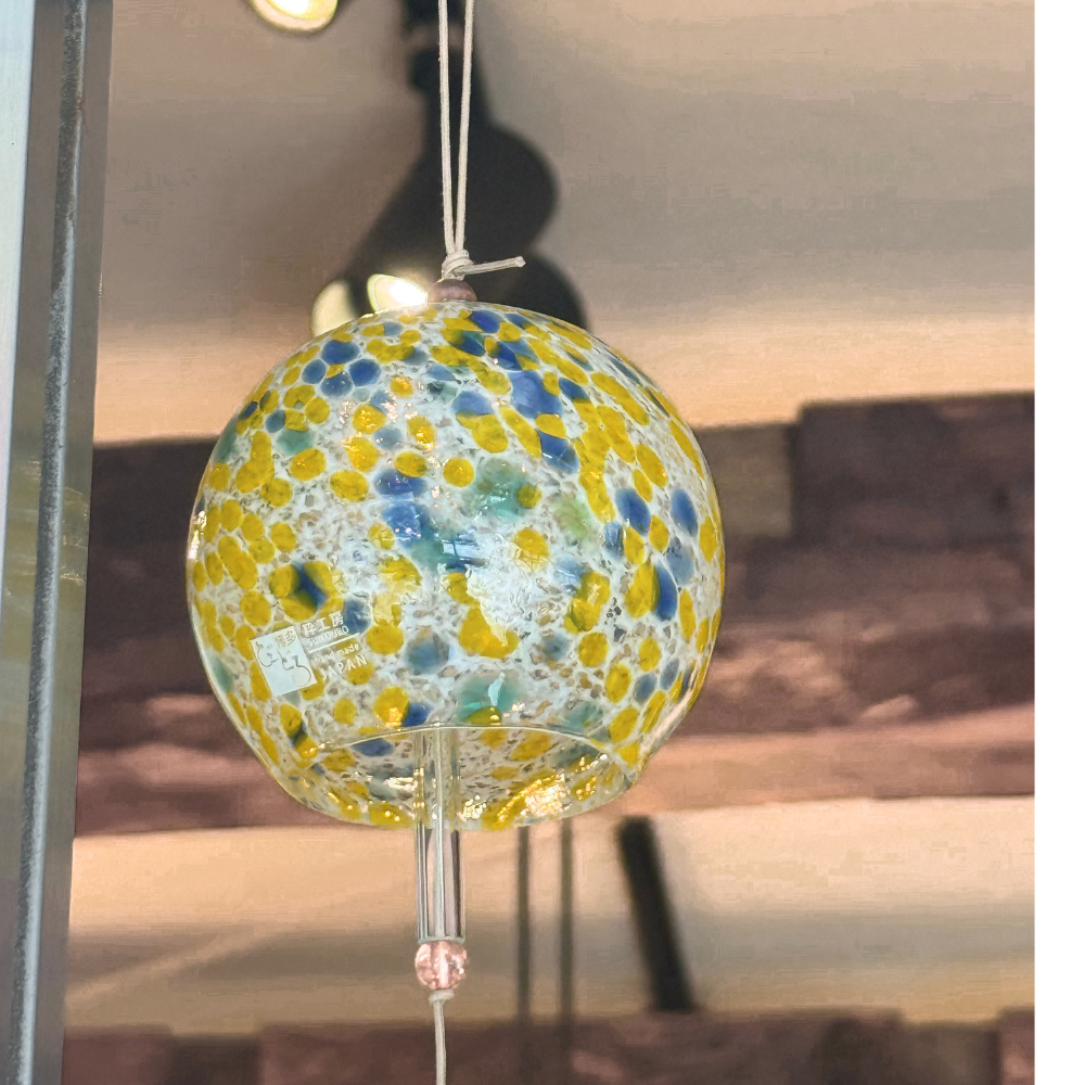 博多風鈴 花火 宙吹き製法