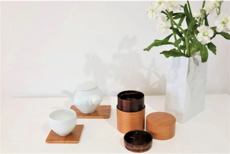帯筒 茶筒 さくら