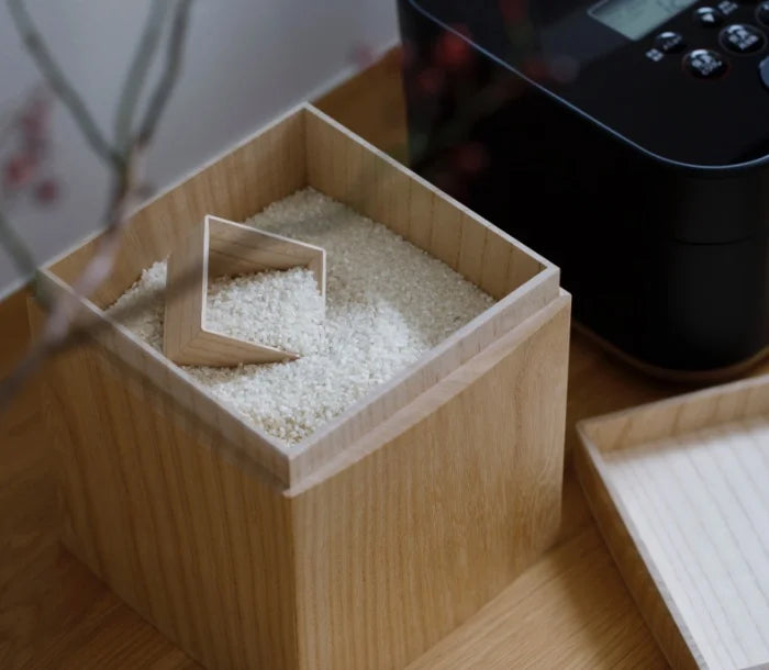 【受注生産】RICE STOCKER 米びつ ライスストッカー 蜜蝋