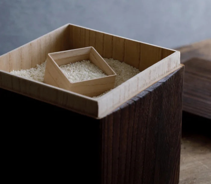 【受注生産】RICE STOCKER 米びつ ライスストッカー 蜜蝋