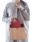 【受注生産】杉BAG CUBE BAG（L）