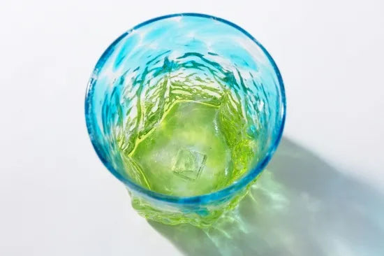 琉球硝子 おんなブルーグラス