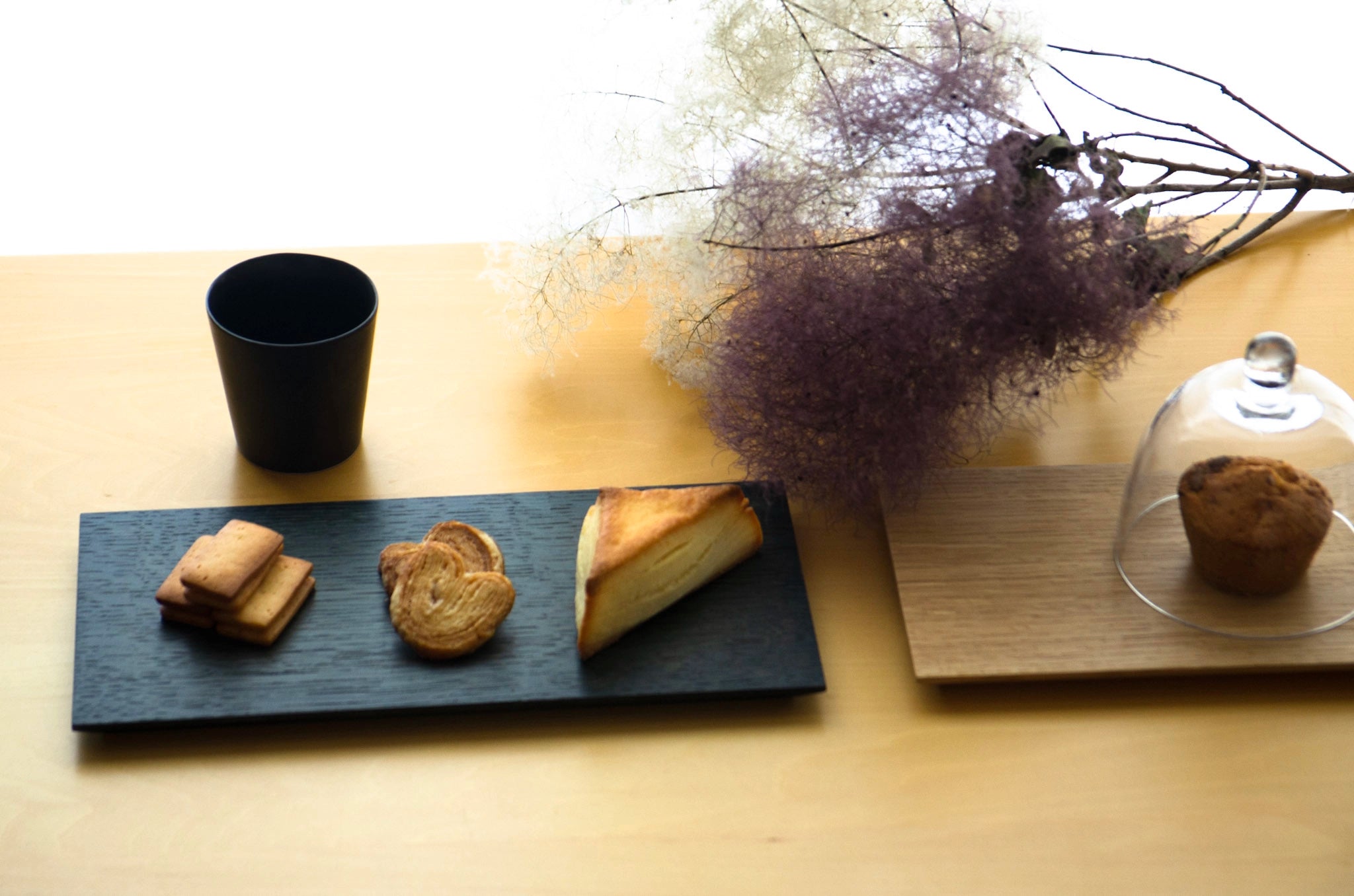 TSUKI-JIRI WOOD PLATE フラット S/M