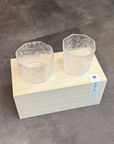結霜月華  ビアグラス 一対来徳 華雪 ペアセット
