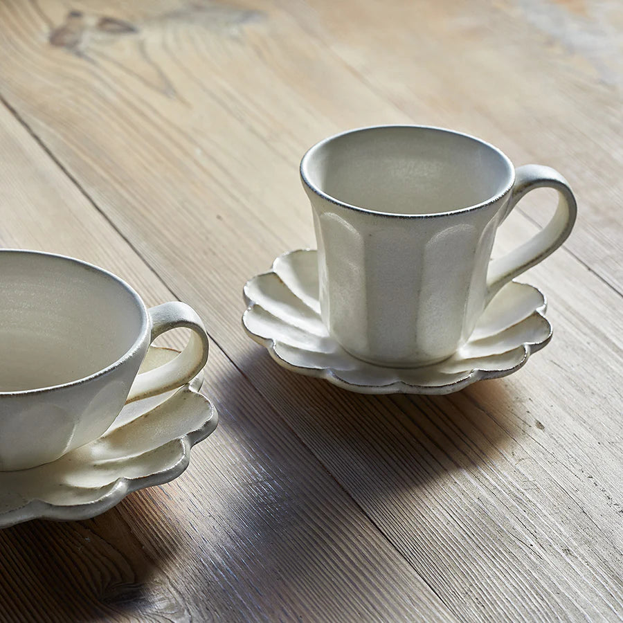 美濃焼 リンカ コーヒーカップ＆ソーサーセット