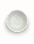 京焼 清水焼 お預け酒器セット 花結晶（白地青）