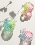 江戸硝子　花てまり一輪挿し　
