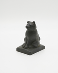 高岡銅器　OMOSHI Bookend Section　「寄り添い犬」