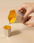 高岡銅器 片口 - 六 -金箔 / ぐい呑 - 六 - 金箔 2ヶ　3点セット