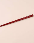 （販売終了）若狭塗り 夫婦箸 貝きりこ 23.5cm/21.5cm 桐箱入り