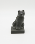 高岡銅器　OMOSHI Bookend Section　「寄り添い犬」