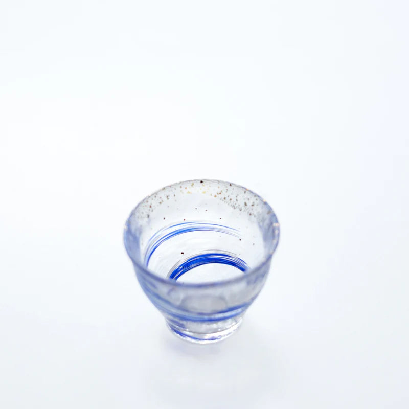 津軽びいどろ 金彩盃