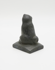 高岡銅器　OMOSHI Bookend Section　「寄り添い犬」