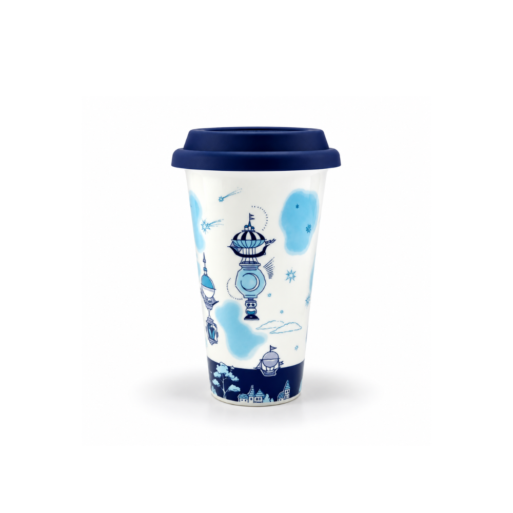 有田焼 Traveling Tumbler 地球儀とくじら 300ml