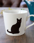 美濃焼 温感 猫マグカップ