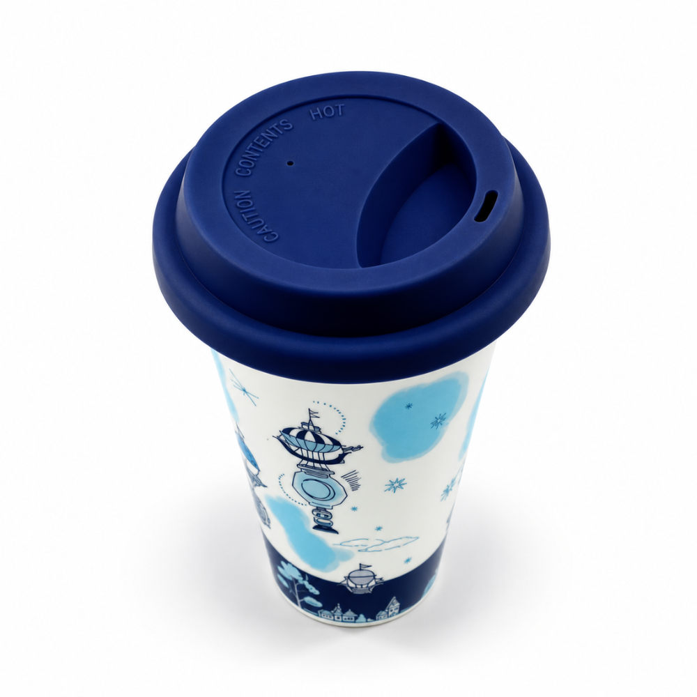 有田焼 Traveling Tumbler 地球儀とくじら 300ml