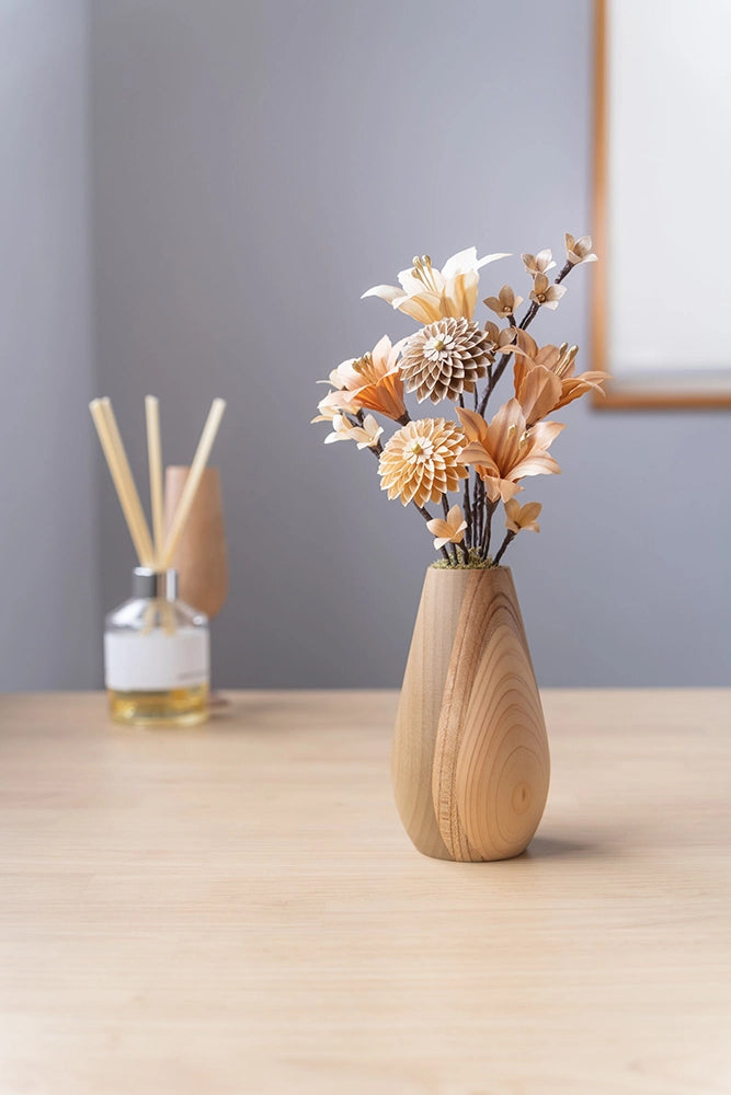 （一時生産休止）MOKUKA  bouquet des bois ウッドベースアレンジ