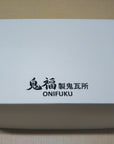 三州瓦 鬼瓦ティッシュケース 睨み顔の鬼瓦