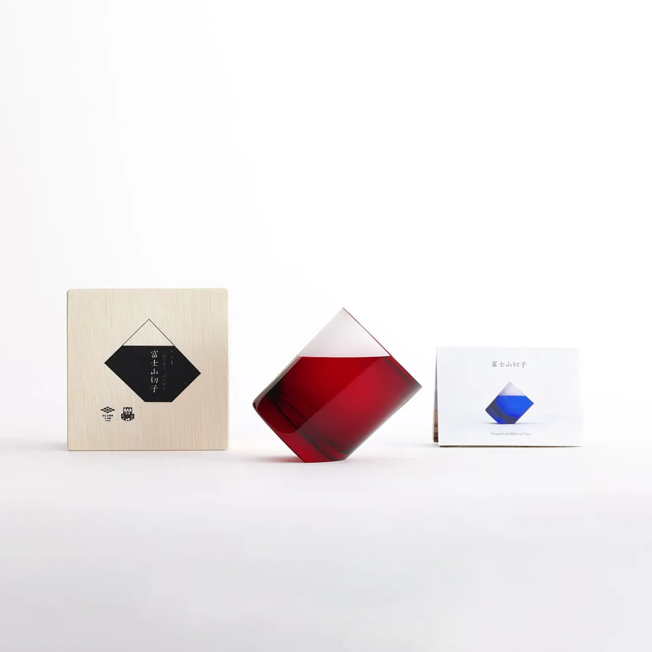 江戸切子 富士山切子