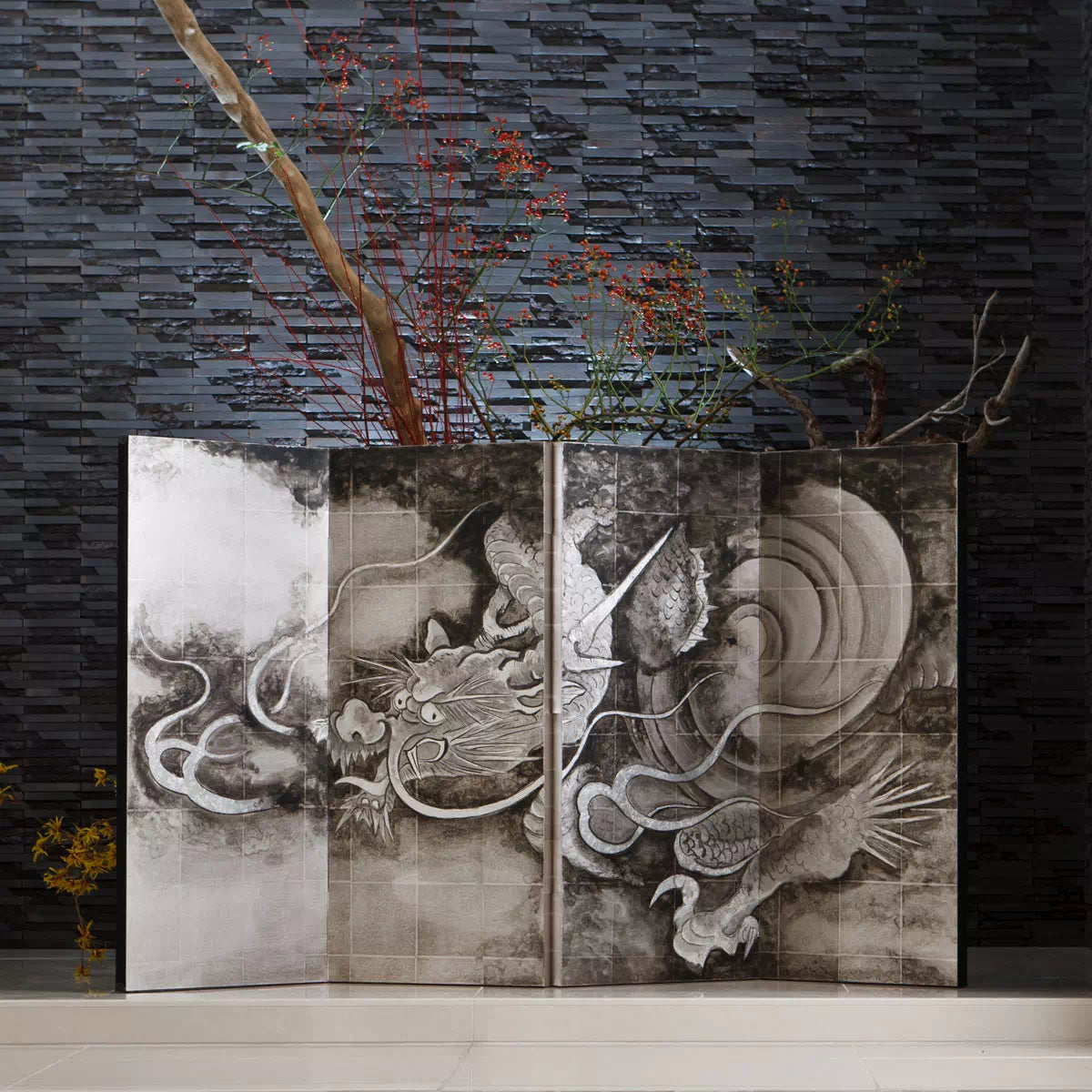 金沢箔, アート, アートパネル, 屏風