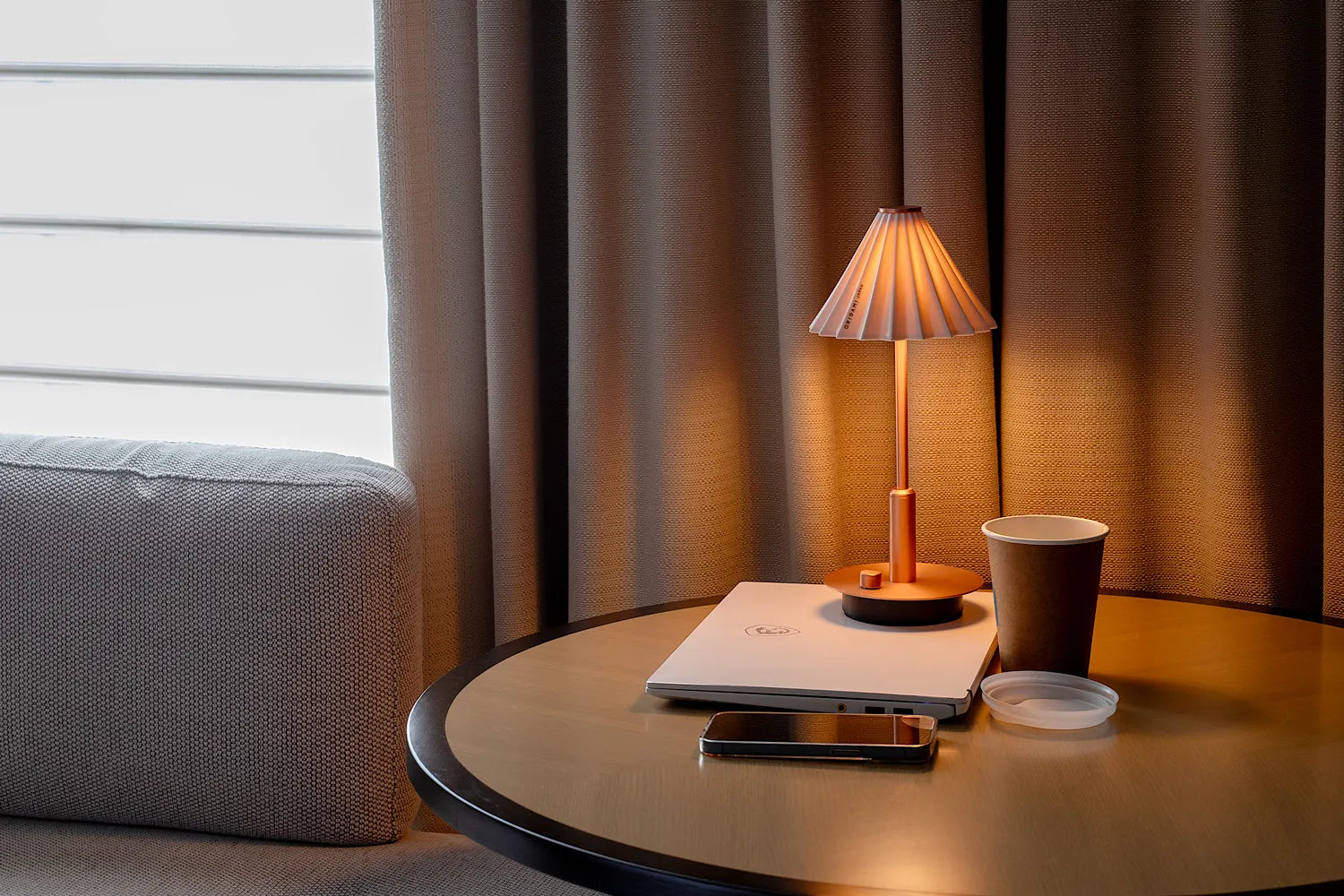 ポータブルライト ORIGAMI LAMP コッパー×マットカラー