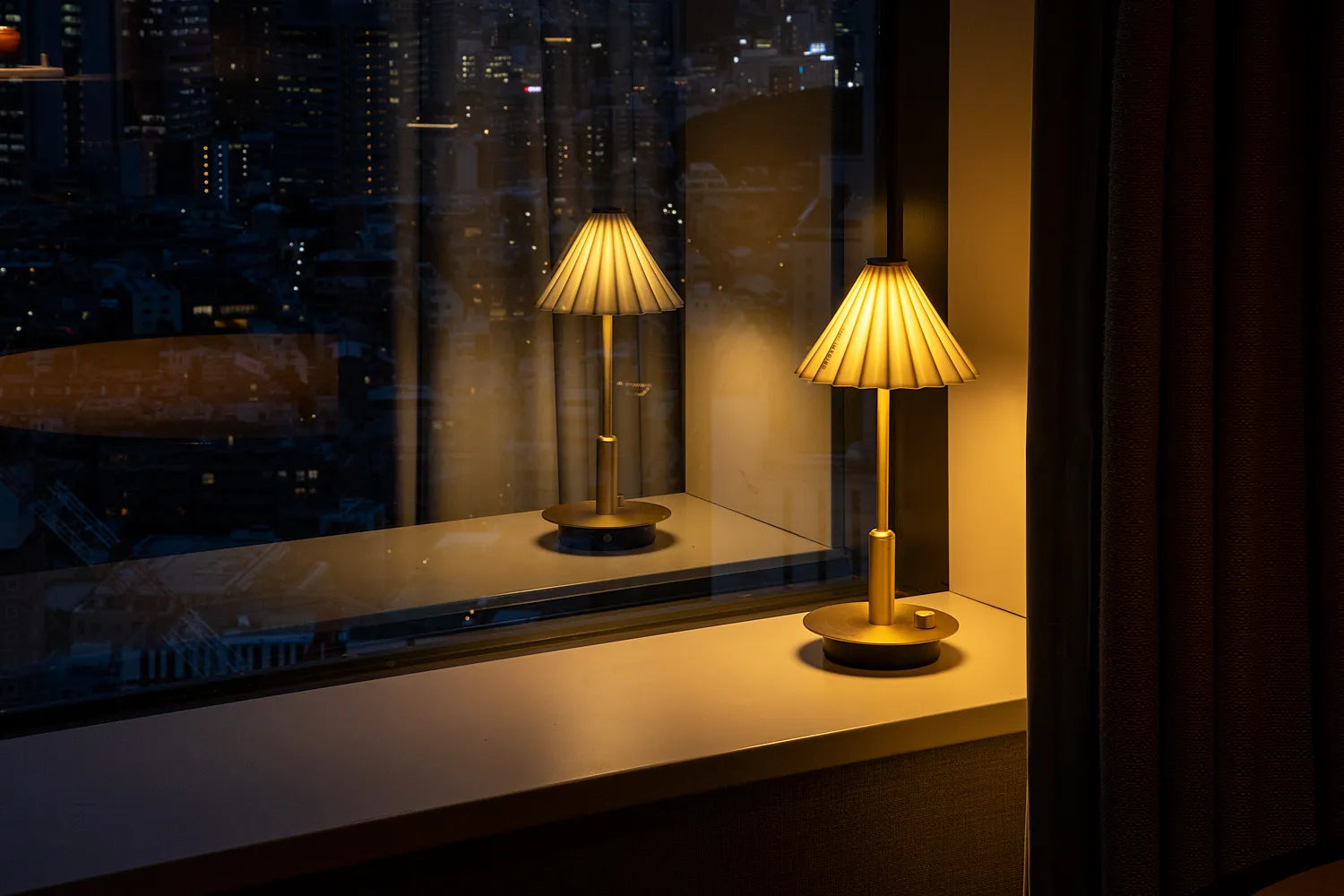 ポータブルライト ORIGAMI LAMP ブラス×マットカラー