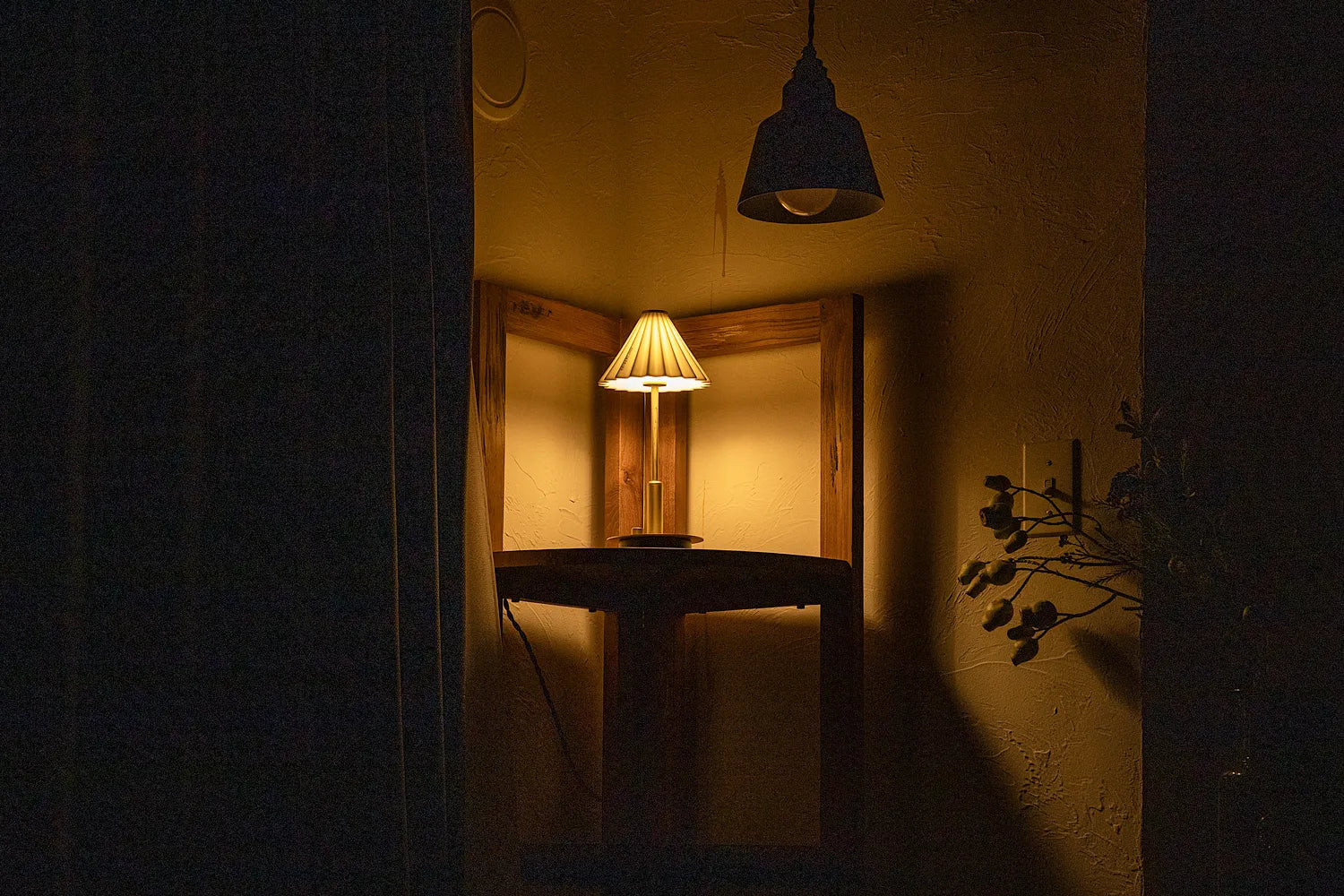 ポータブルライト ORIGAMI LAMP ブラス×マットカラー