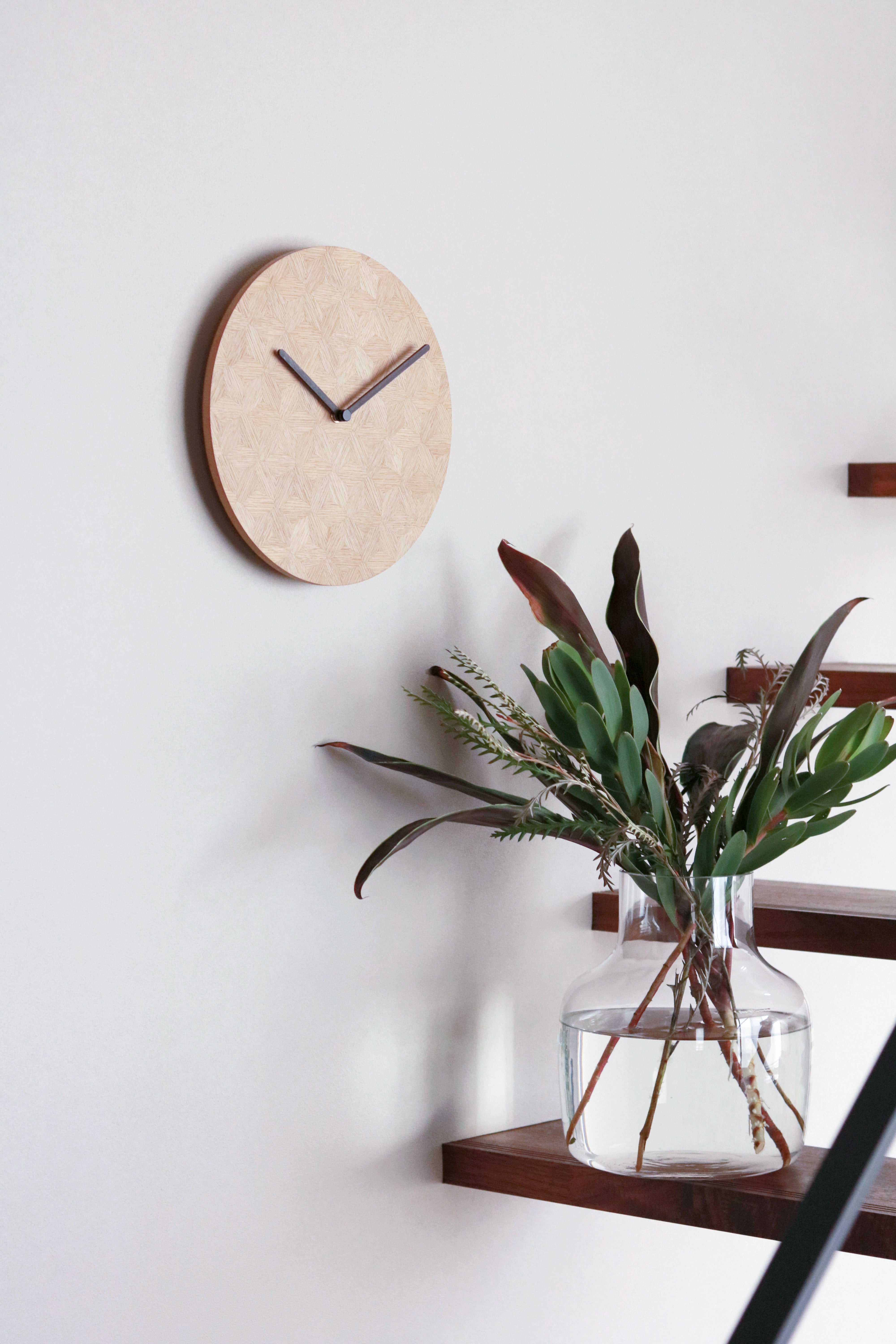 CLOCK HOEK 木象嵌