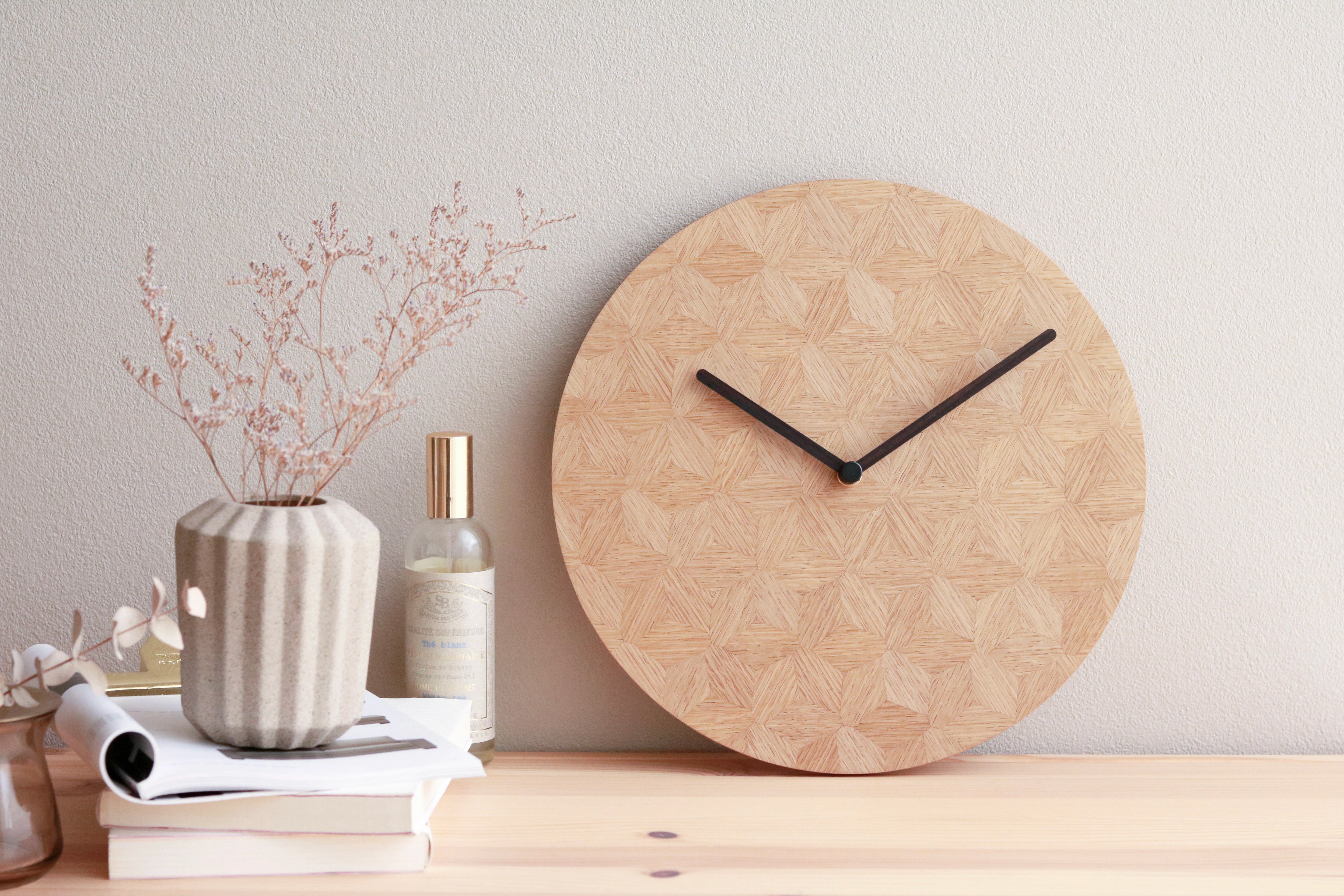 CLOCK HOEK 木象嵌