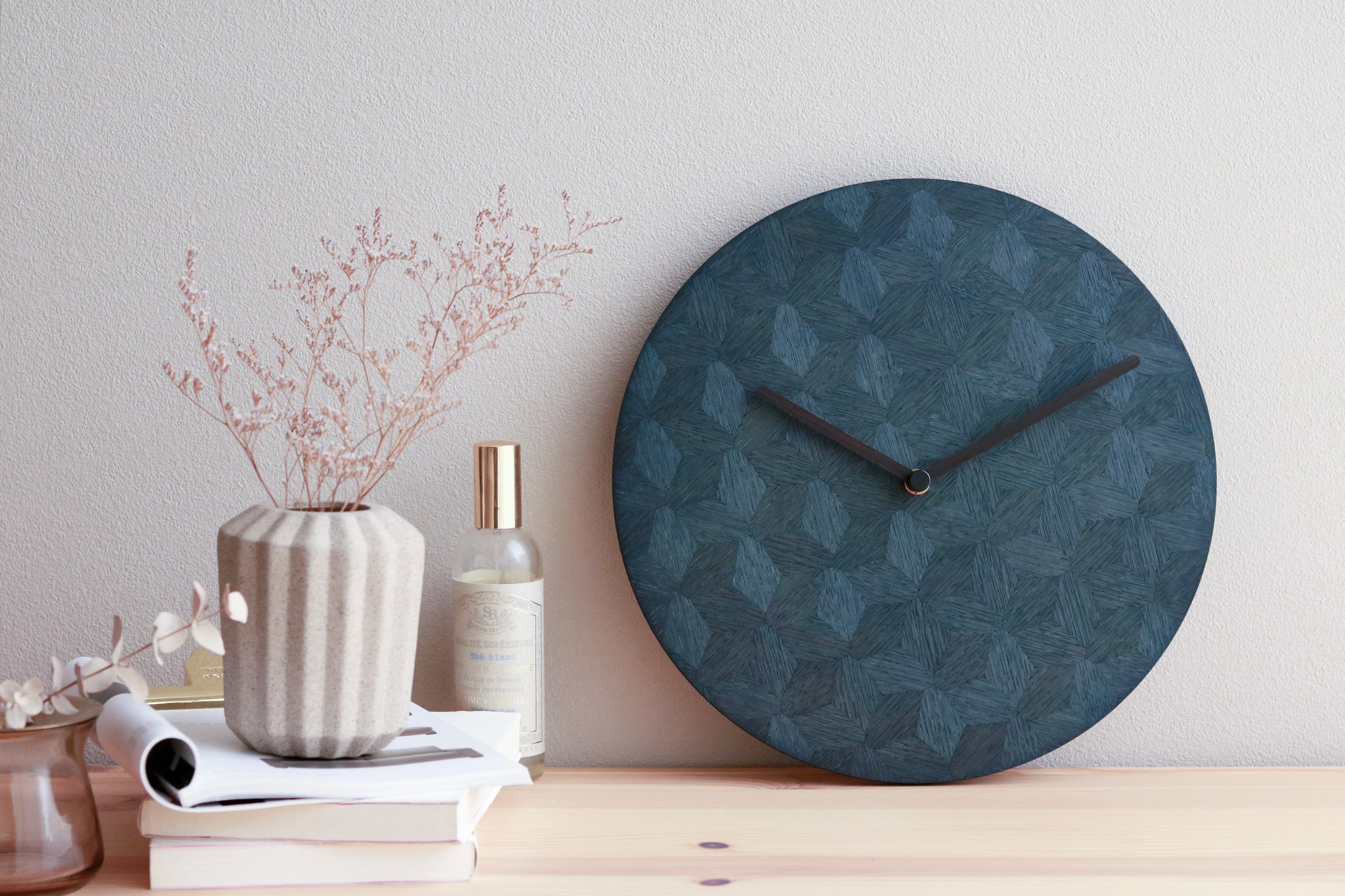 CLOCK HOEK 木象嵌