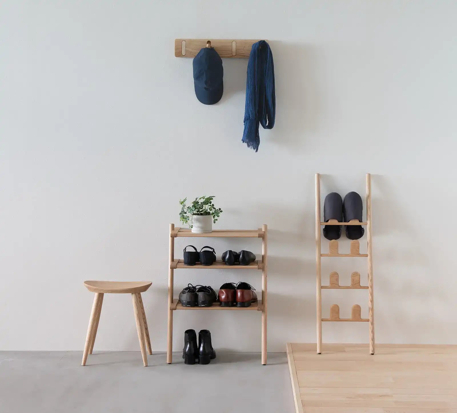 旭川家具 エントランススツール