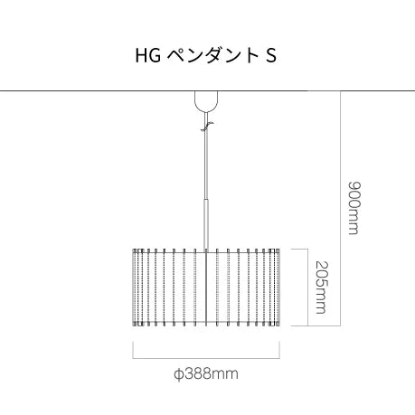 古都里 KOTORI HGペンダント S/M/L