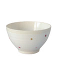 【長期未入荷】波佐見焼 つぐみ 水玉 夫婦茶碗 赤/青