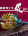 琉球硝子 おんなブルーグラス