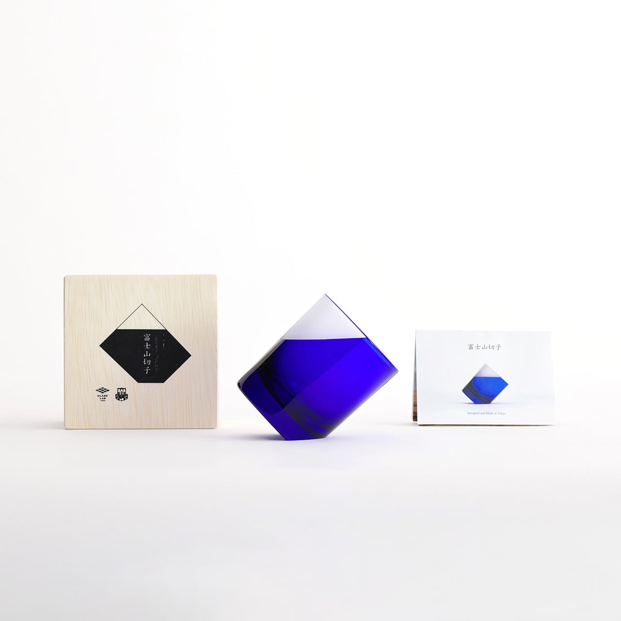 江戸切子 富士山切子