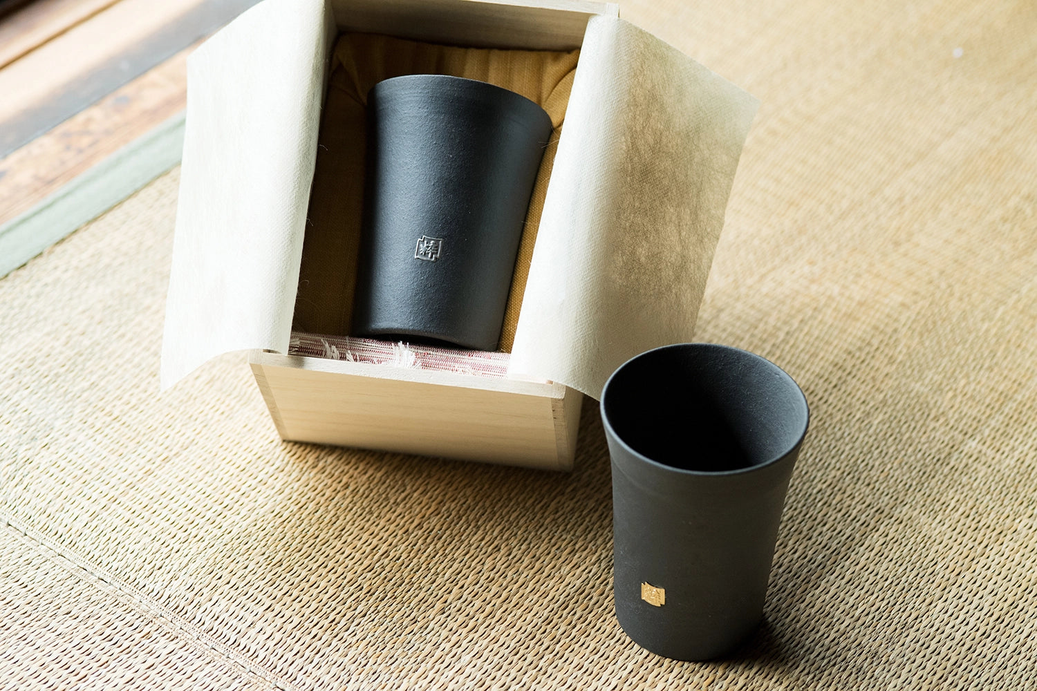 遠州瓦 ビア タンブラー SUIGAシリーズ