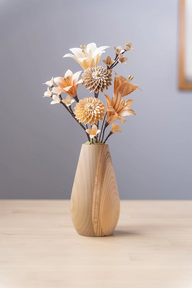 （一時生産休止）MOKUKA  bouquet des bois ウッドベースアレンジ