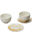 RS marble カップ&ソーサー (2個セット)