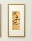 柘榴に鸚鵡 KOSON アートパネル